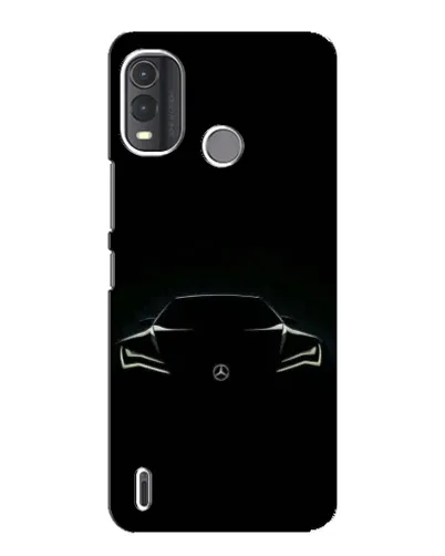 Чехол для Nokia G11 Plus с картинкой «Mercedes — силуэт авто» Чехол для Nokia G11 Plus с картинкой «Mercedes — силуэт авто»