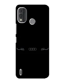 Чехол для Nokia G11 Plus с картинкой «Audi — световой подпись»