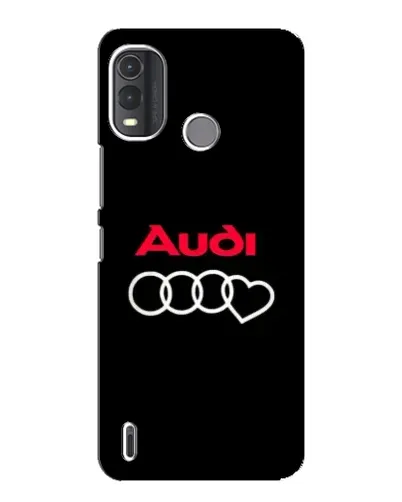 Чехол для Nokia G11 Plus с картинкой «Логотип Audi Heart»