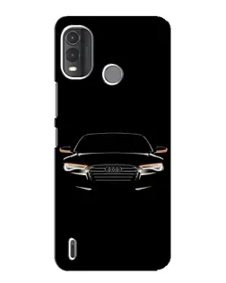 Чехол для Nokia G11 Plus с картинкой «Audi — ночной контур»