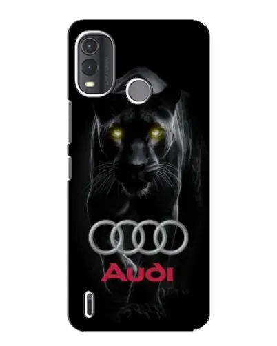 Чехол для Nokia G11 Plus с картинкой «Пантера и Audi»