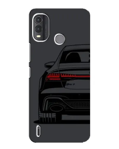 Чехол для Nokia G11 Plus с картинкой «Задняя часть Audi — арт»