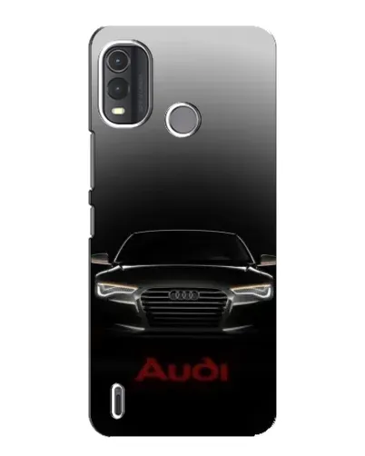 Чехол для Nokia G11 Plus с картинкой «Audi — градиентный контур»