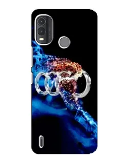 Чехол для Nokia G11 Plus с картинкой «Энергия лого Audi»