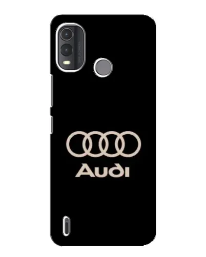 Чехол для Nokia G11 Plus с картинкой «Audi — золотой логотип»