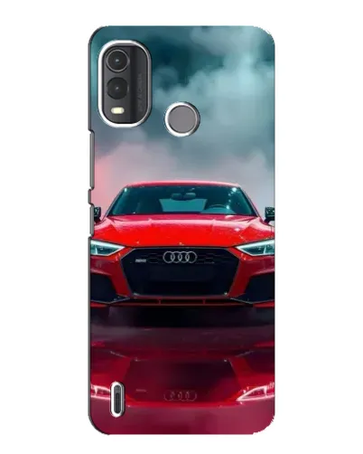 Чехол для Nokia G11 Plus с картинкой «Audi RS — красный стиль»