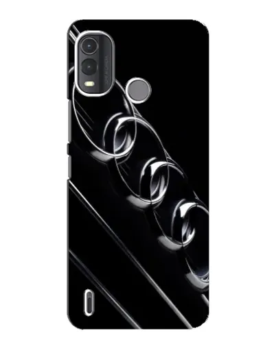 Чехол для Nokia G11 Plus с картинкой «Audi — абстрактные кольца»