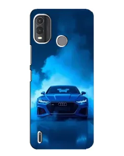 Чехол для Nokia G11 Plus с картинкой «Audi — голубая энергия»