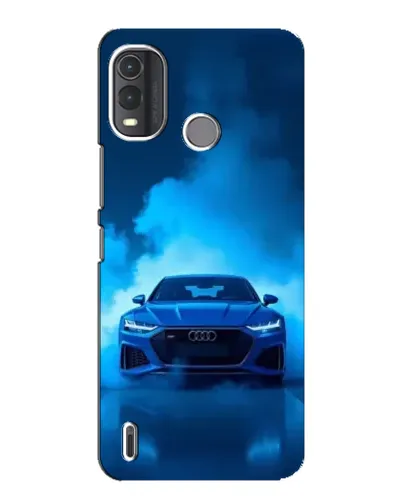 Чехол для Nokia G11 Plus с картинкой «Audi — голубая энергия»