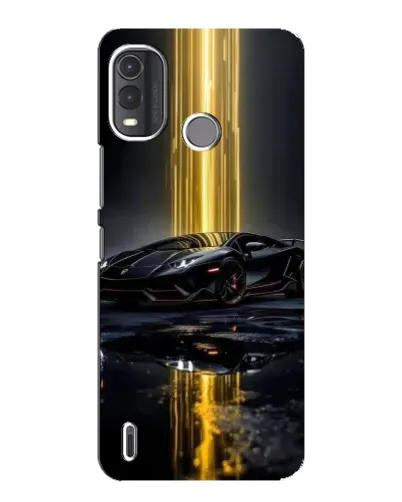 Чохол для Nokia G11 Plus з картинкою «Нічний Lamborghini драйв»