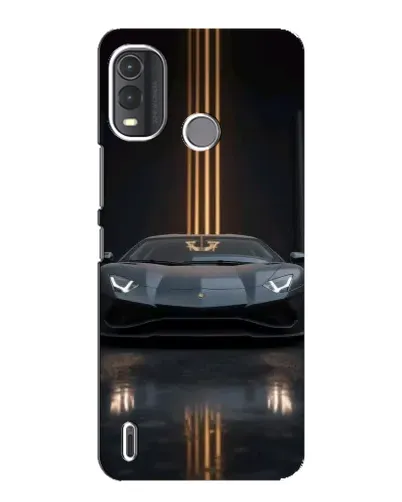 Чохол для Nokia G11 Plus з картинкою «Lamborghini золоті лінії»