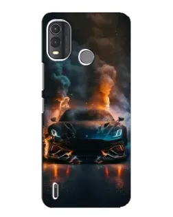 Чохол для Nokia G11 Plus з картинкою «Lamborghini димна естетика»