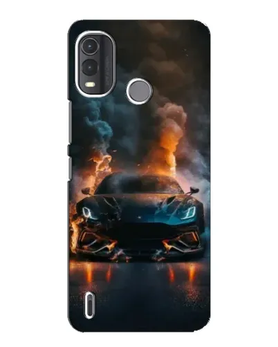 Чохол для Nokia G11 Plus з картинкою «Lamborghini димна естетика»