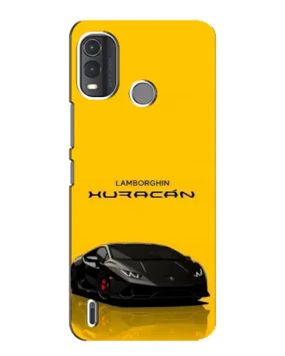 Чохол для Nokia G11 Plus з картинкою «Lamborghini Huracan чорний»