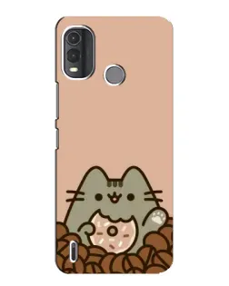 Чехол для Nokia G11 Plus с картинкой «Кофейный Пушин» Чехол для Nokia G11 Plus с картинкой «Кофейный Пушин»