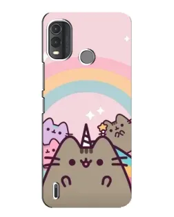 Чехол для Nokia G11 Plus с картинкой «Единорог Pusheen» Чехол для Nokia G11 Plus с картинкой «Единорог Pusheen»