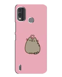 Чохол для Nokia G11 Plus з картинкою «Pusheen серце» Чохол для Nokia G11 Plus з картинкою «Pusheen серце»