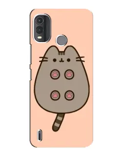 Чохол для Nokia G11 Plus з картинкою «Пушин пузиком догори» Чохол для Nokia G11 Plus з картинкою «Пушин пузиком догори»