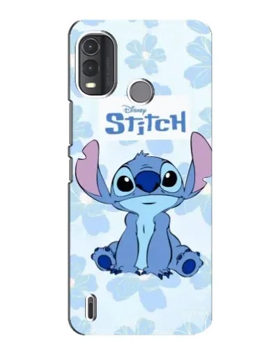 Чохол для Nokia G11 Plus з картинкою «Stitch серед квітів» Чохол для Nokia G11 Plus з картинкою «Stitch серед квітів»