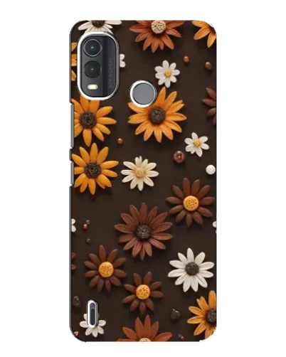 Чехол для Nokia G11 Plus с картинкой «Узор из маленьких подсолнухов» Чехол для Nokia G11 Plus с картинкой «Узор из маленьких подсолнухов»