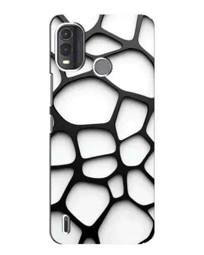 Чохол для Nokia G11 Plus з картинкою «Біла об'ємна сітка» Чохол для Nokia G11 Plus з картинкою «Біла об'ємна сітка»