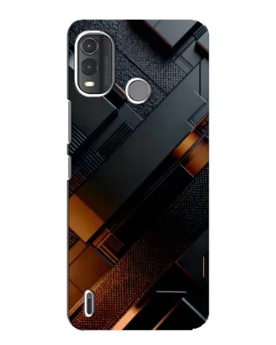 Чохол для Nokia G11 Plus з картинкою «Чорні геометричні блоки» Чохол для Nokia G11 Plus з картинкою «Чорні геометричні блоки»