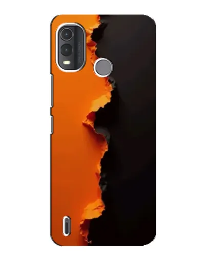 Чохол для Nokia G11 Plus з картинкою «Помаранчевий розлом» Чохол для Nokia G11 Plus з картинкою «Помаранчевий розлом»