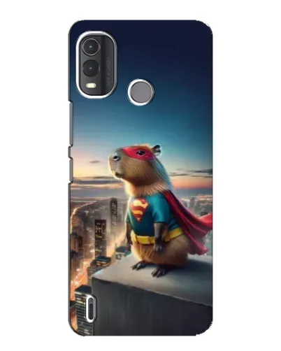 Чехол для Nokia G11 Plus с картинкой «Капи-мен супергерой»