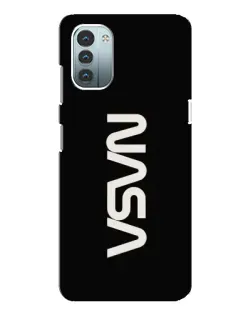 Чохол для Nokia G11 з картинкою «NASA — вертикальний логотип» Чохол для Nokia G11 з картинкою «NASA — вертикальний логотип»