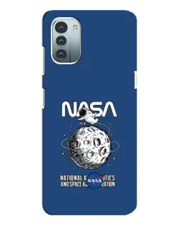 Чохол для Nokia G11 з картинкою «NASA — місячна місія» Чохол для Nokia G11 з картинкою «NASA — місячна місія»