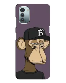 Чохол для Nokia G11 з картинкою «Bored Ape в кепці»