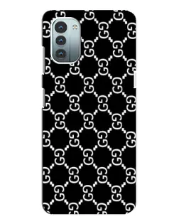 Чохол для Nokia G11 з картинкою «Gucci — сітчастий паттерн»