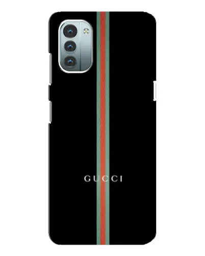 Чехол для Nokia G11 с картинкой «Gucci — строгая линия» Чехол для Nokia G11 с картинкой «Gucci — строгая линия»