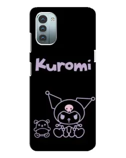 Чехол для Nokia G11 с картинкой «Kuromi — черный минимализм» Чехол для Nokia G11 с картинкой «Kuromi — черный минимализм»
