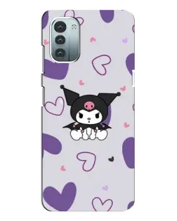 Чехол для Nokia G11 с картинкой «Kuromi и лавандовые сердца» Чехол для Nokia G11 с картинкой «Kuromi и лавандовые сердца»