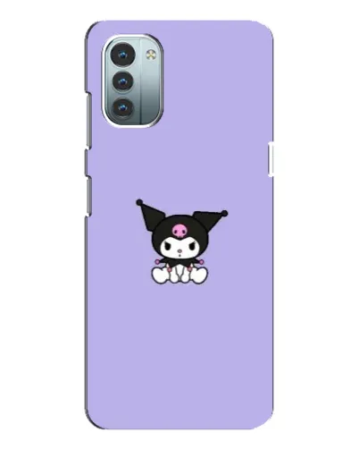 Чехол для Nokia G11 с картинкой «Kuromi — фиолетовый минимализм» Чехол для Nokia G11 с картинкой «Kuromi — фиолетовый минимализм»