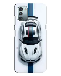 Чехол для Nokia G11 с картинкой «Вид сверху — BMW M»