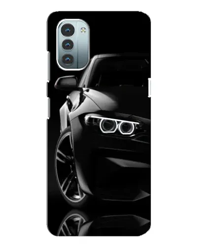 Чехол для Nokia G11 с картинкой «Черная BMW — профиль» Чехол для Nokia G11 с картинкой «Черная BMW — профиль»