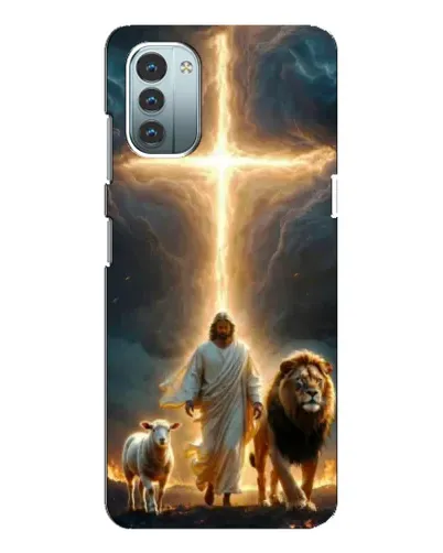 Чохол для Nokia G11 з картинкою «Лев Юди та Світло» Чохол для Nokia G11 з картинкою «Лев Юди та Світло»