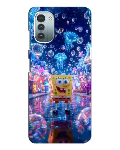 Чехол для Nokia G11 с картинкой «Неоновый океан» Чехол для Nokia G11 с картинкой «Неоновый океан»