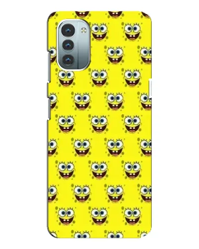 Чехол для Nokia G11 с картинкой «Паттерн Губка Боб» Чехол для Nokia G11 с картинкой «Паттерн Губка Боб»