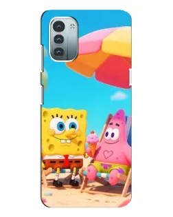 Чехол для Nokia G11 с картинкой «Отдых на пляже»