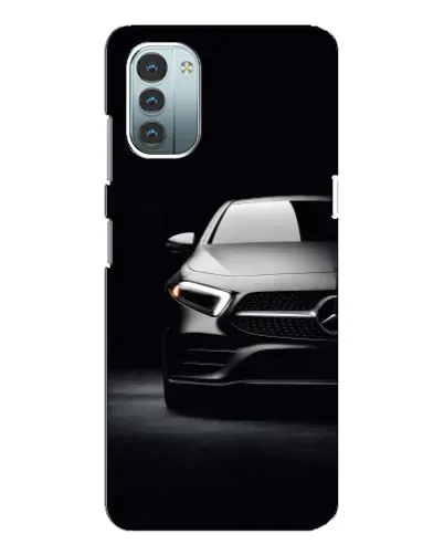 Чехол для Nokia G11 с картинкой «Свет фар Mercedes»