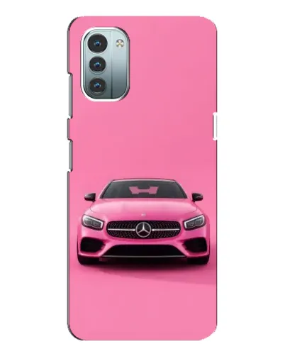 Чехол для Nokia G11 с картинкой «Розовый Mercedes AMG» Чехол для Nokia G11 с картинкой «Розовый Mercedes AMG»