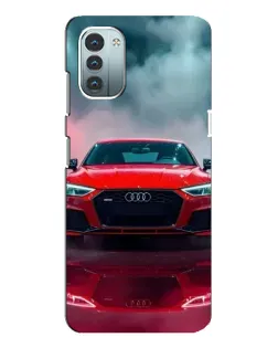 Чохол для Nokia G11 з картинкою «Audi RS — червоний стиль»