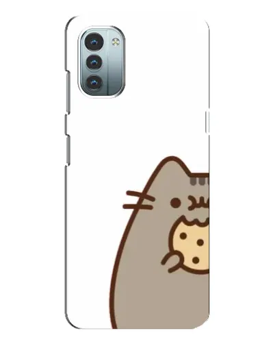 Чохол для Nokia G11 з картинкою «Пушин з печивом»