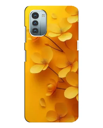 Чохол для Nokia G11 з картинкою «Золоті пелюстки»
