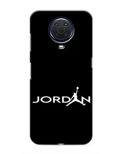 Чехол для Nokia G20 с картинкой «Jordan White Logo» Чехол для Nokia G20 с картинкой «Jordan White Logo»