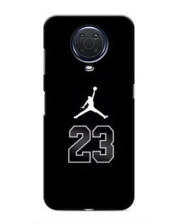 Чехол для Nokia G20 с картинкой «Jordan Flight 23» Чехол для Nokia G20 с картинкой «Jordan Flight 23»