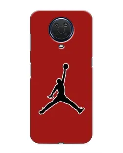 Чехол для Nokia G20 с картинкой «Jordan Red Back» Чехол для Nokia G20 с картинкой «Jordan Red Back»